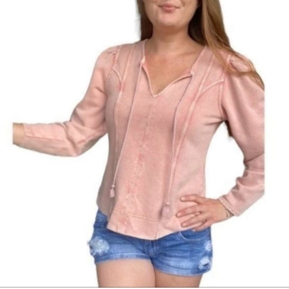 Maeve Jeanne Puffed Sleeve top
